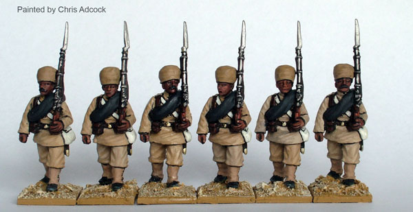 Perry Victoria's Little Wars SB72 infanterie Bengale figurines 28mm marche