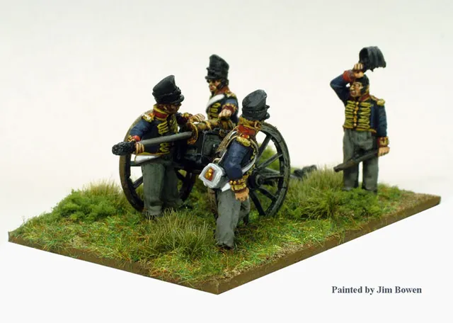 Perry Miniatures BH47 obusier Royal Foot Artillery 5,5 pouces