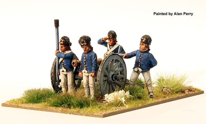 Perry Miniatures AW110 artillerie Royal canon 6 figurines 28mm