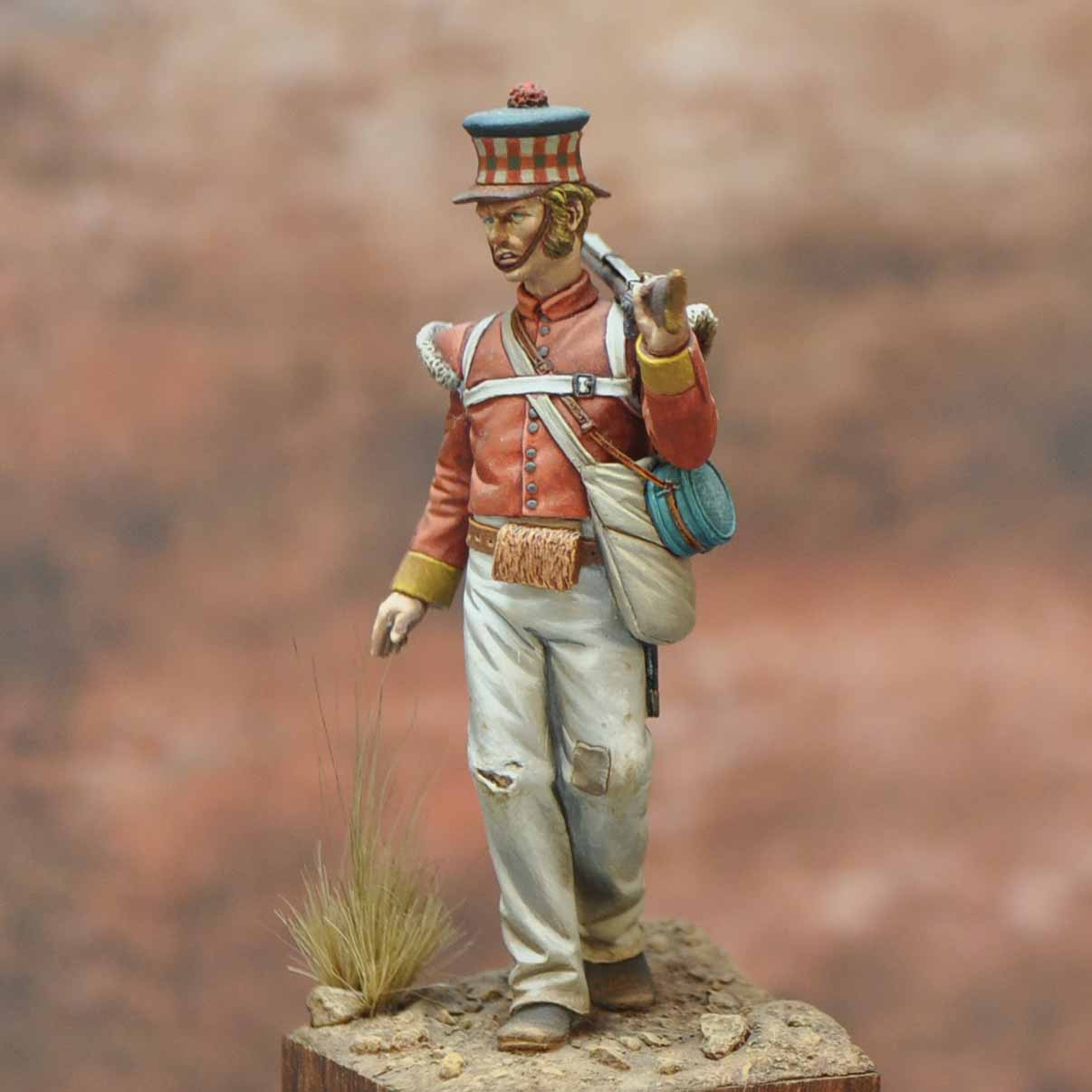 ART GIRONA International Serie Private 91st Foot 1846 figurine 54mm