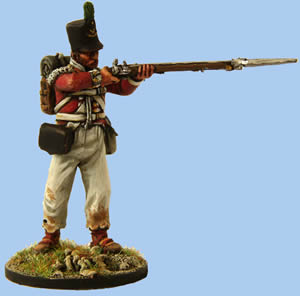 Perry Miniatures 40mm PE7 fantassin léger britannique figurine 40mm
