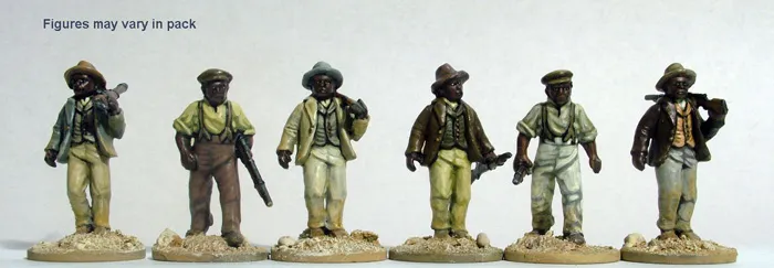 Perry Miniatures MF5 civils armés figurines métal marche