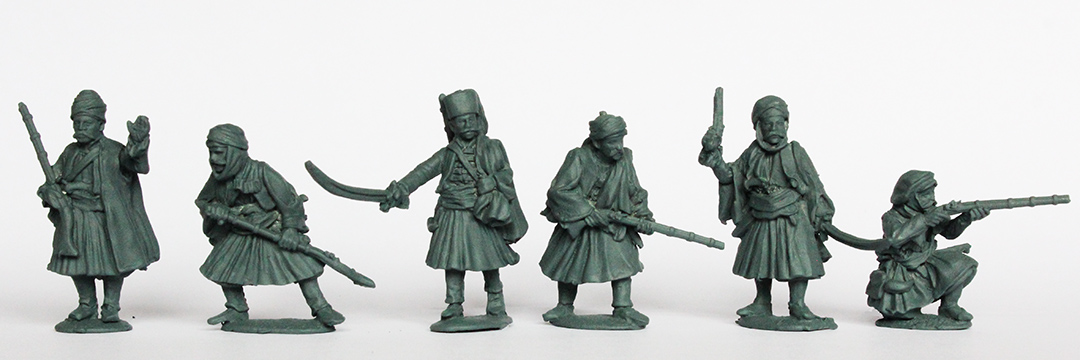 Perry Napoleonic OT44 figurines 28mm command Albanais
