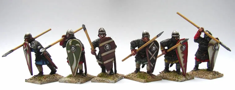 Perry Miniatures Crusades CU19 figurine lanciers cottes de mailles