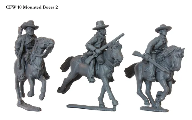 Perry Miniatures Cape Frontier Wars CFW 10 figurines Boers montés