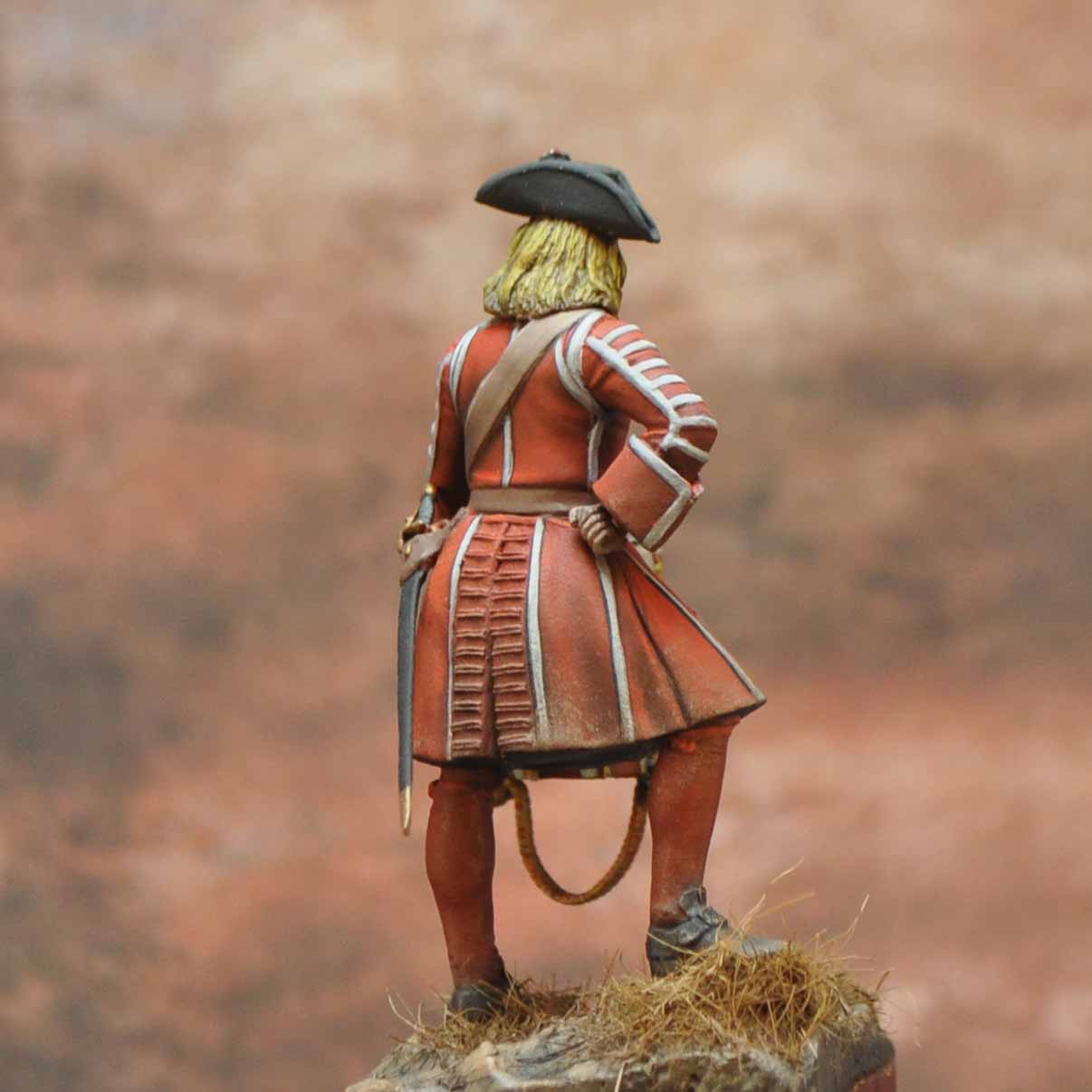 Art Girona Spanish Serie Tambour Coronela 1706 figurine 54mm