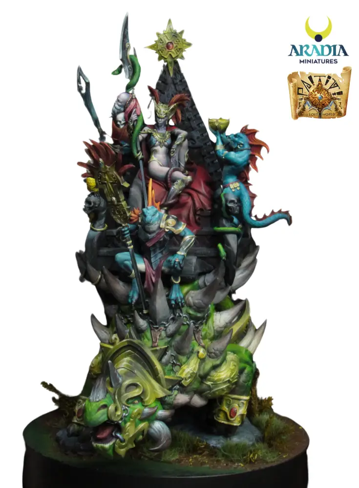 Paititi Coya Cuzca figurine reine résine 32mm
