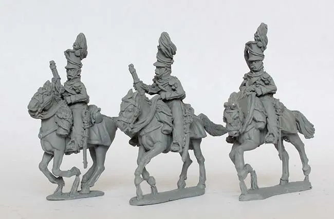 Perry Miniatures Napoleonic AN 57 uhlans au galop 3e régiment