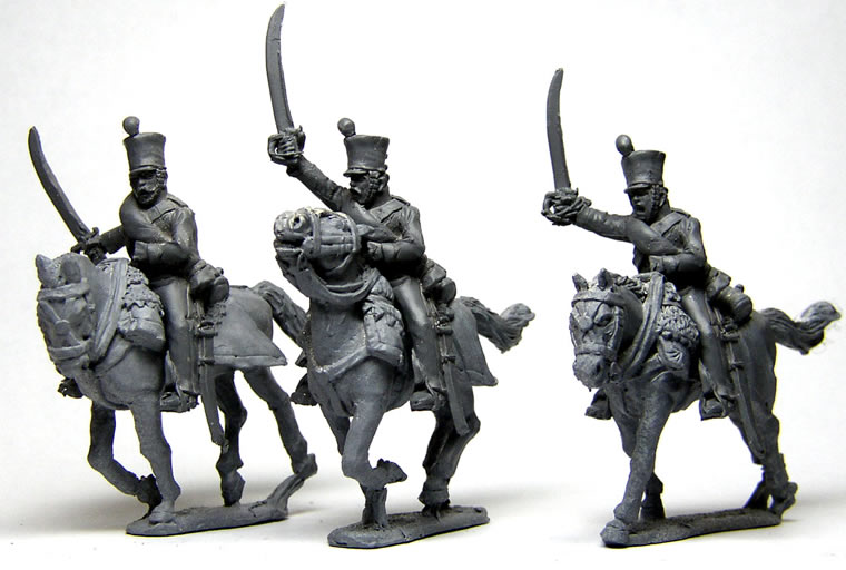 Perry Miniatures Napoleonic DB26 figurines dragons belges charge