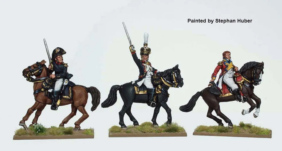 Perry Miniatures Napoleonic FN240 colonels figurine ligne 1807-14