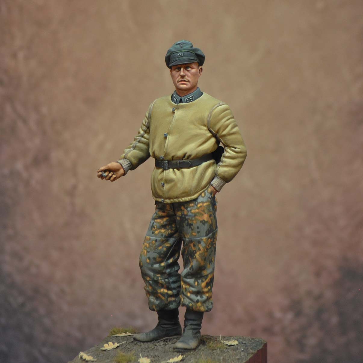 Art Girona 70mm Sturmbannführer 1944 figurine 70mm
