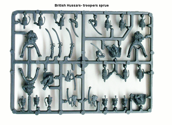 Perry Miniatures BH 80 Hussards britanniques figurines 14 cavaliers