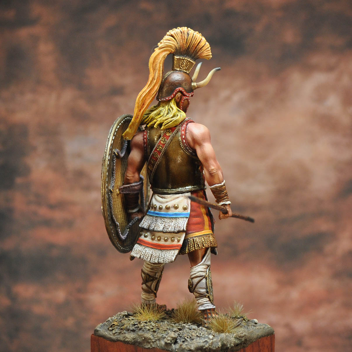 Art Girona Mythology Achille figurine à peindre