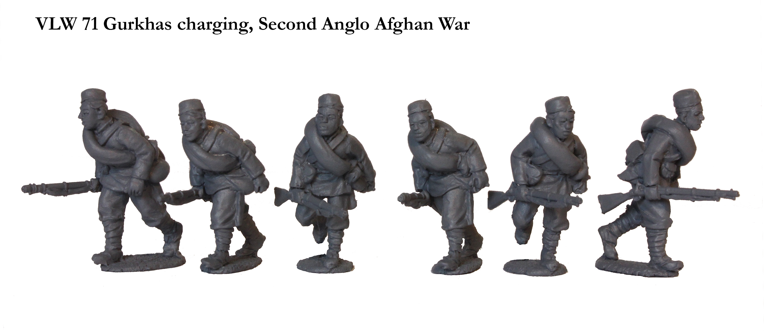Perry VLW71 Gurkhas course guerre afghane figurines métal