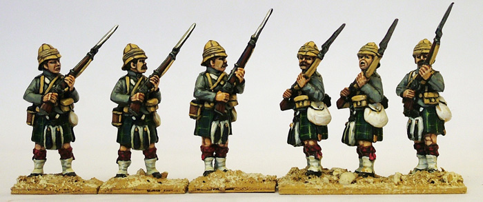 Perry Sudan SB27 Gordon Cameron Highlanders figurines porte