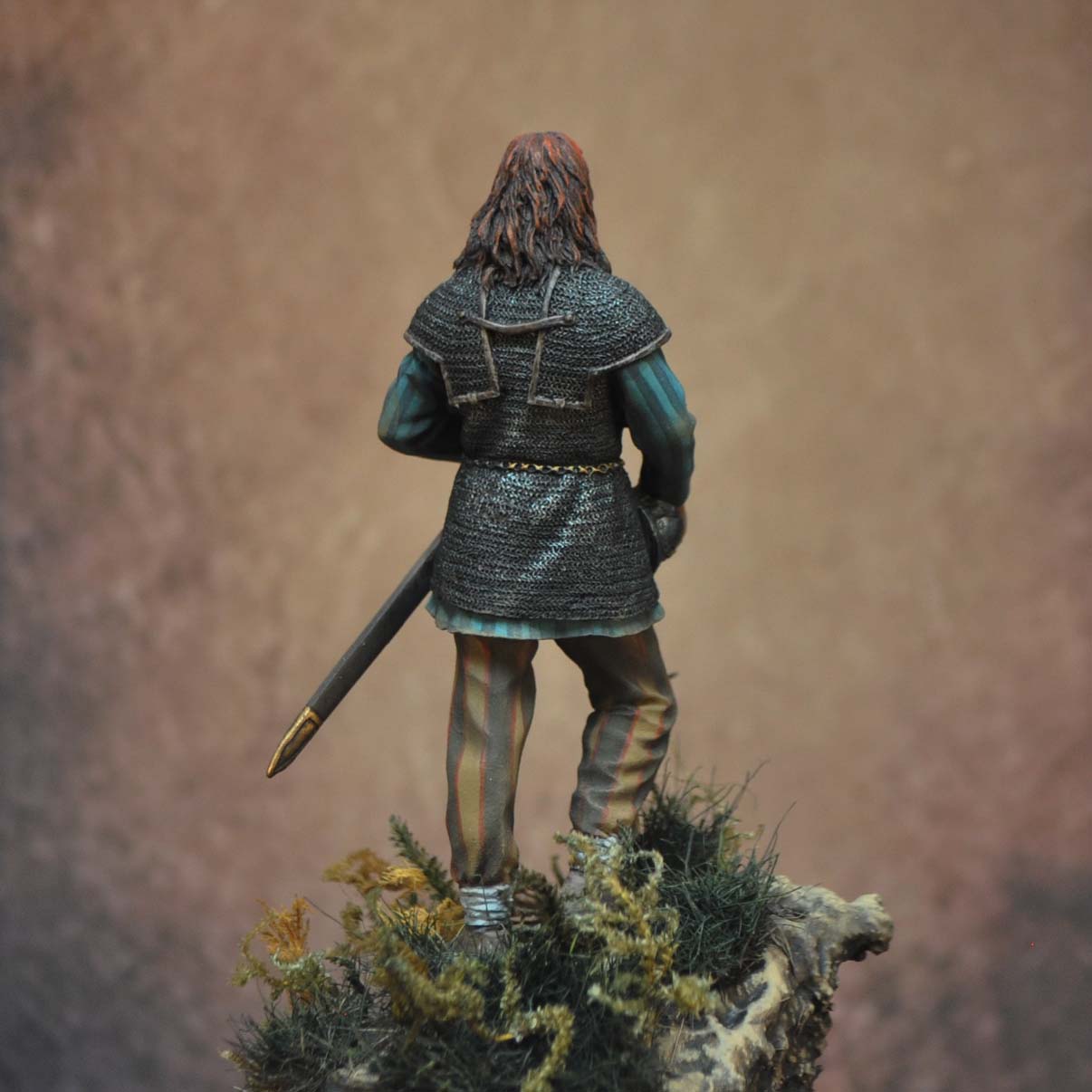 ART GIRONA 70mm Guerrier gaulois III-II av JC figurine 70 mm