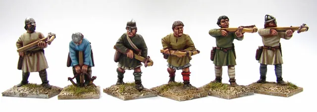 Perry Miniatures Crusades CU24 figurines arbalétriers