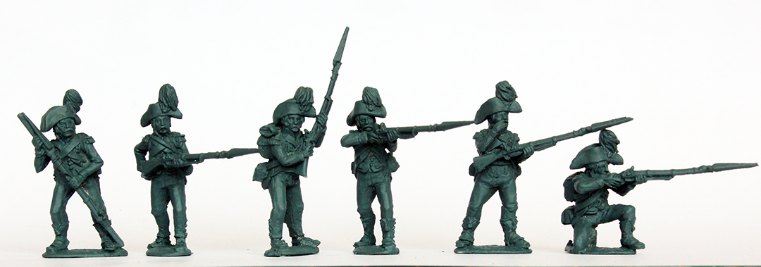 Perry REVF 18 carabiniers infanterie légère figurines métal