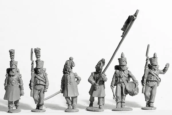 Perry Napoleonic NCR 45 Mecklenburg commandement figurine 28mm