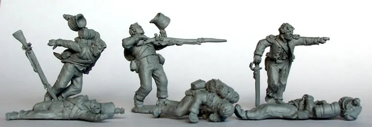 Perry Miniatures Napoleonic NN14 figurines casualties blessés