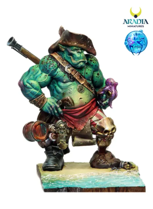 Aradia Minis Ocean Kings Dzhur-ghul figurine résine
