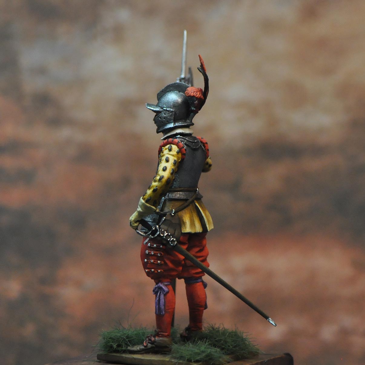 ART GIRONA General Serie Hallebardier Impérial figurine 54mm