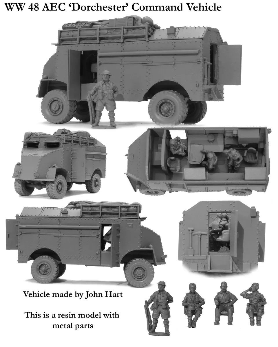 Perry World War 2 WW 48 AEC Dorchester véhicule commandement