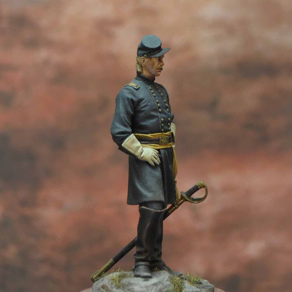 Art Girona International Serie officier cavalerie figurine 54mm
