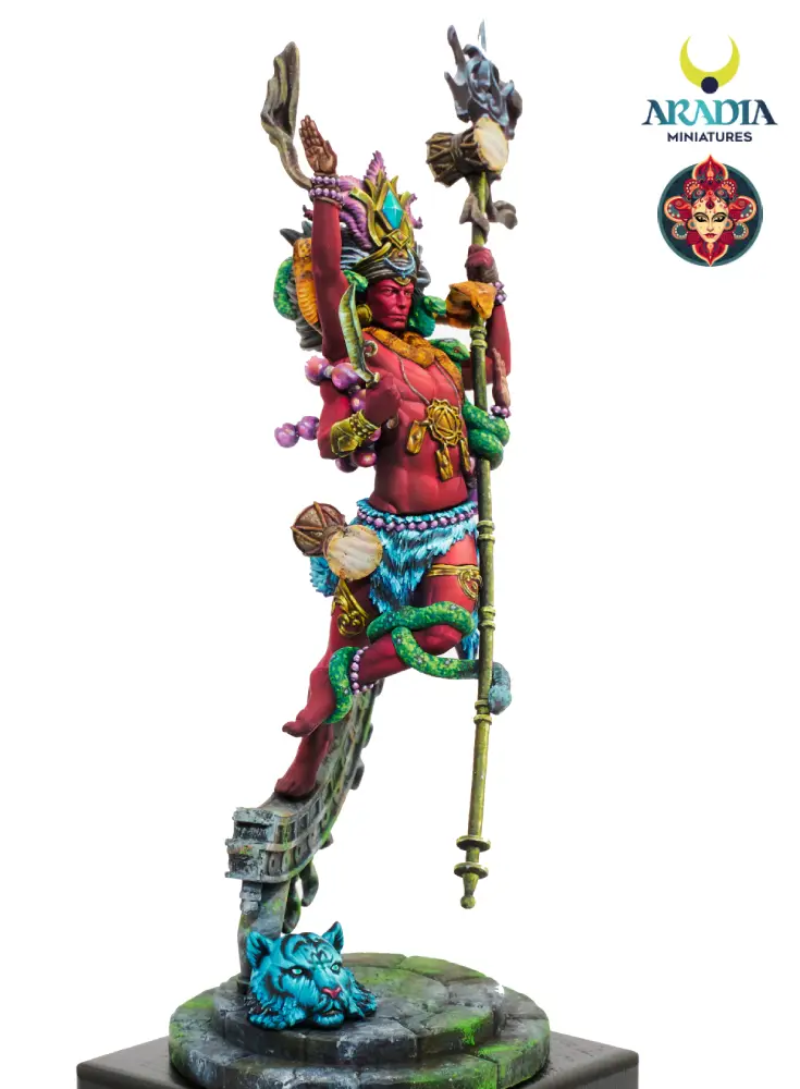 Aradia Minis Kali Yuga Shiva destructeur figurine 32 mm