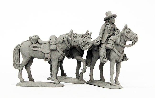 Perry American Civil War ACW119 garde chevaux confédéré 28mm