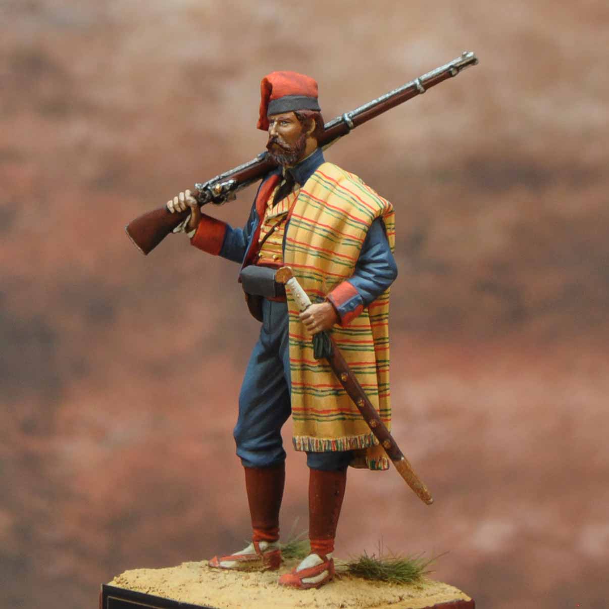 Art Girona Spanish Serie Volontaires Catalans figurine 54mm