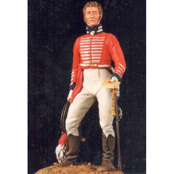 Art Girona Miniatures Officer 4th Dragoon Guards figurine 1806