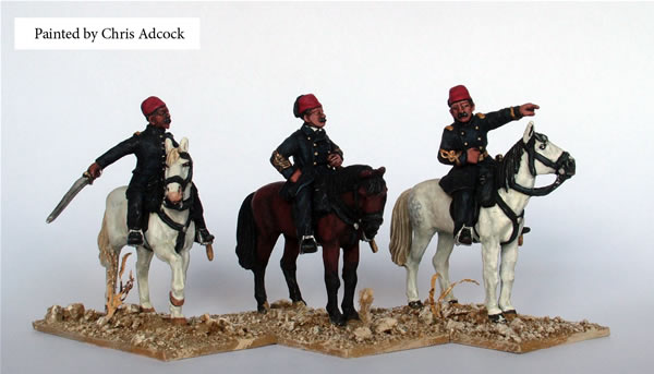 Perry Miniatures SB47 Commandement égyptien figurines montées Soudan
