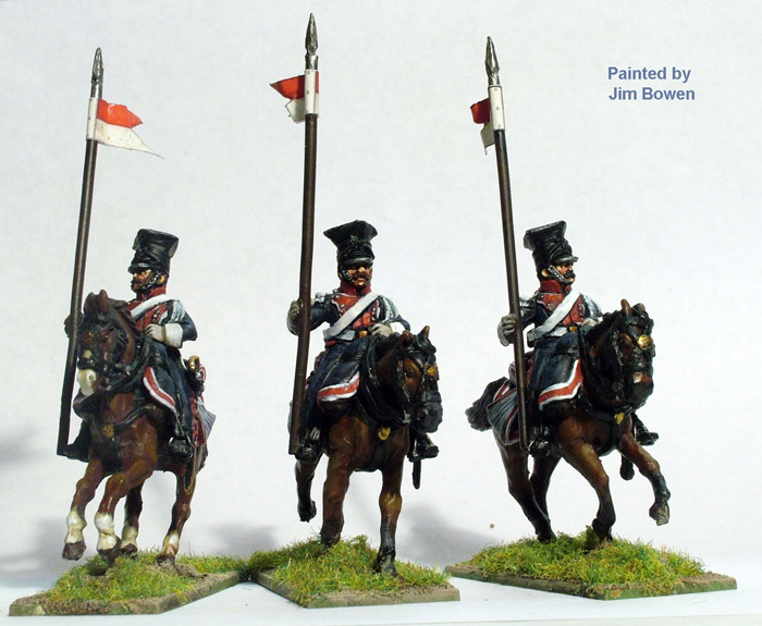 Perry Miniatures Napoleonic FN127 Lanciers rouges figurine 28mm