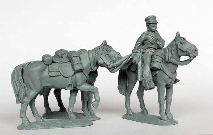 Perry Miniatures Cape Frontier CFB27 Cavalier Figurine Chevaux