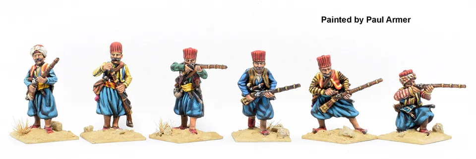 Perry Miniatures Napoleonic OT 31 Janissaries figurines 28 mm chapeau cahouk