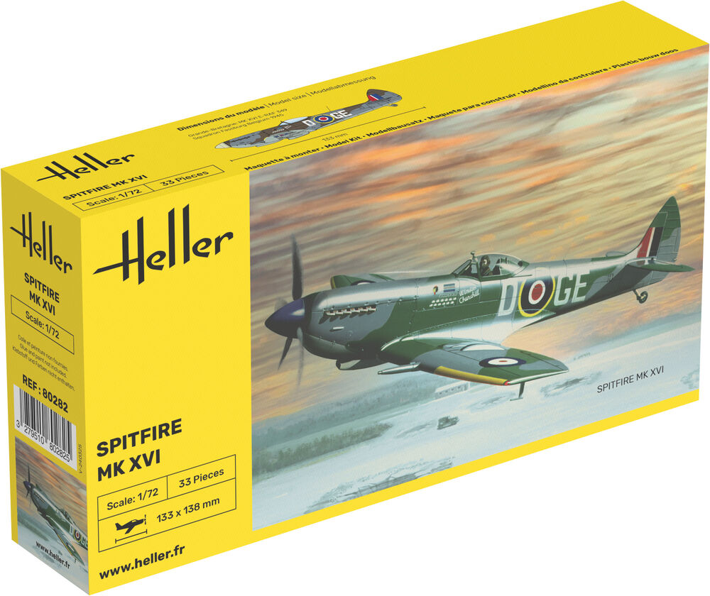 Heller The 9.99 Spitfire maquette 1/72 avion militaire