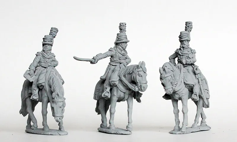 Perry Miniatures Napoleonic DAN47 colonels montés figurines