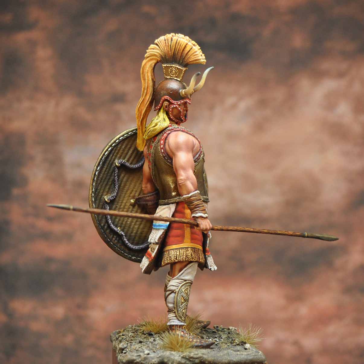 Art Girona Mythology Achille figurine à peindre