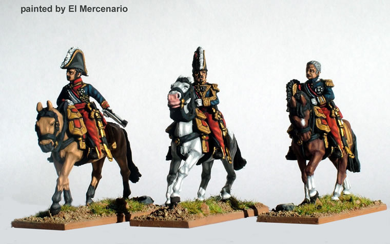 Perry Carlist War ISA1 figurines haut commandement