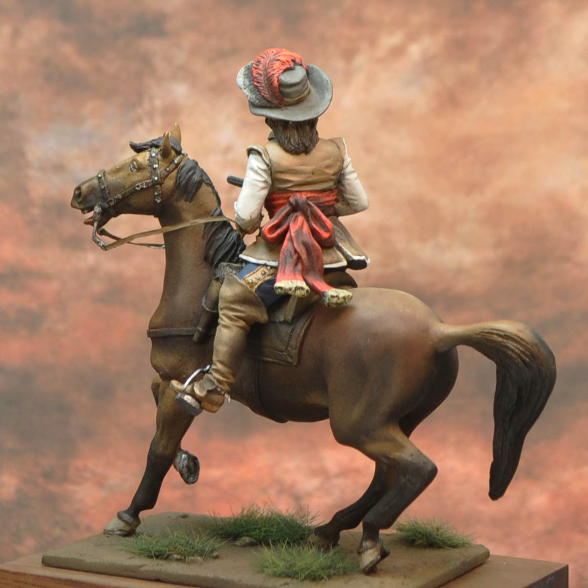 Art Girona General Serie Cavalier Bavarois 1618-48 figurine