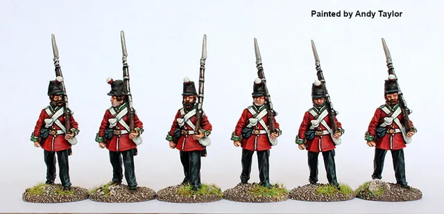 Perry Miniatures BIF8 figurines infanterie 28mm shako 1855