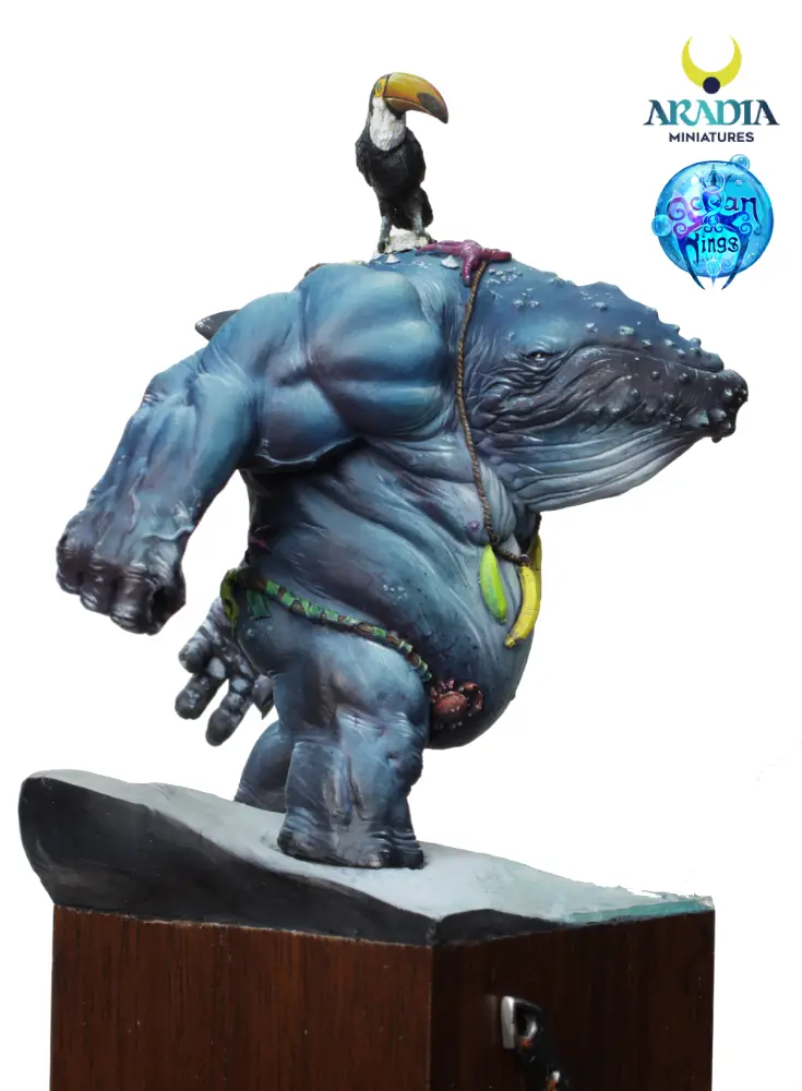 Aradia Ocean Kings Mawhi figurine STL marine à peindre