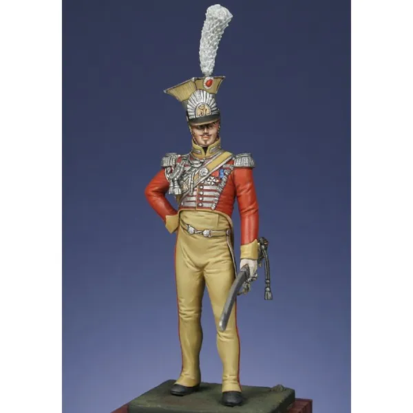 Art Girona Officier gardes d’honneur Naples 1813 figurine