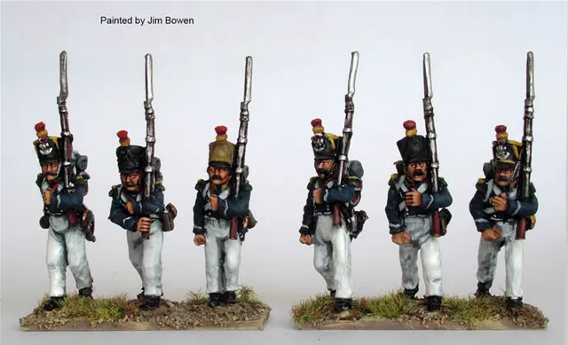 Perry Miniatures FN74 infanterie légère attaque métal 28mm