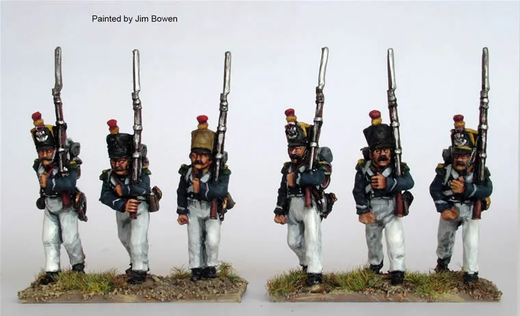 Perry Miniatures FN74 infanterie légère attaque métal 28mm