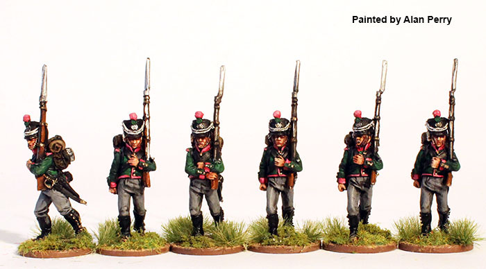 Perry Napoleonic NCR25 Anhalt fusiliers figurines 1809
