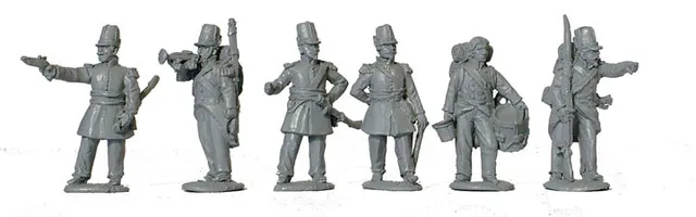 Perry ISA66 Légion étrangère figurines commandement