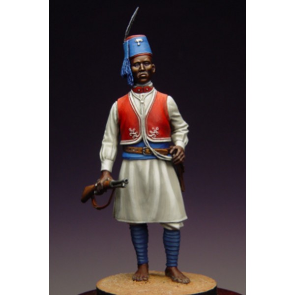 ART GIRONA General Serie Zaptia carabinier figurine 54mm