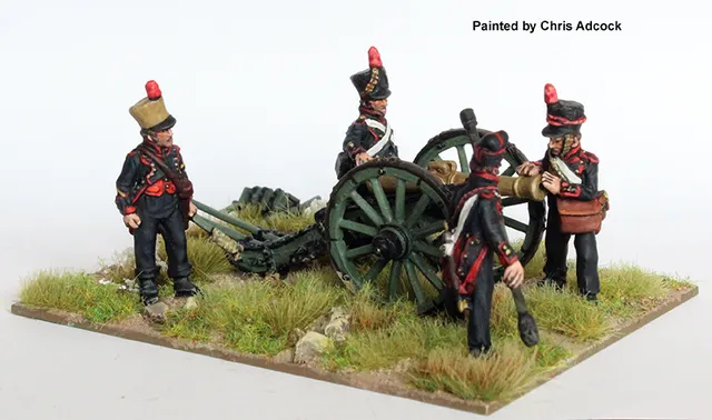 Perry Napoleonic FN 232 Artillerie à pied canon de 8